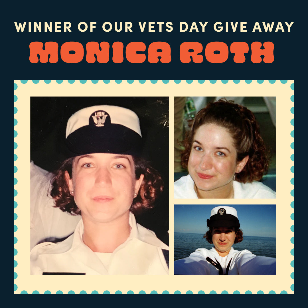 Meet Monica Roth, our Veterans Day Giveaway Winner