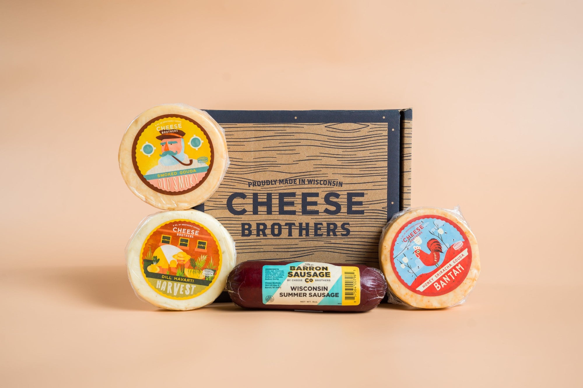 Cheese And Sausage Gift Baskets 